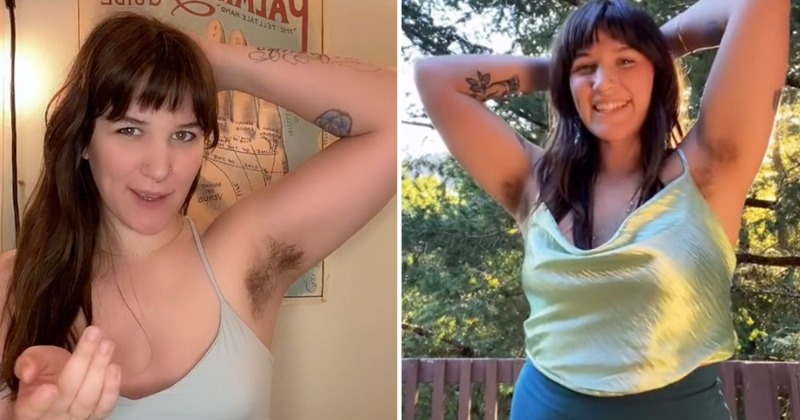 Woman Hasn T Shaved Her Armpits For Years