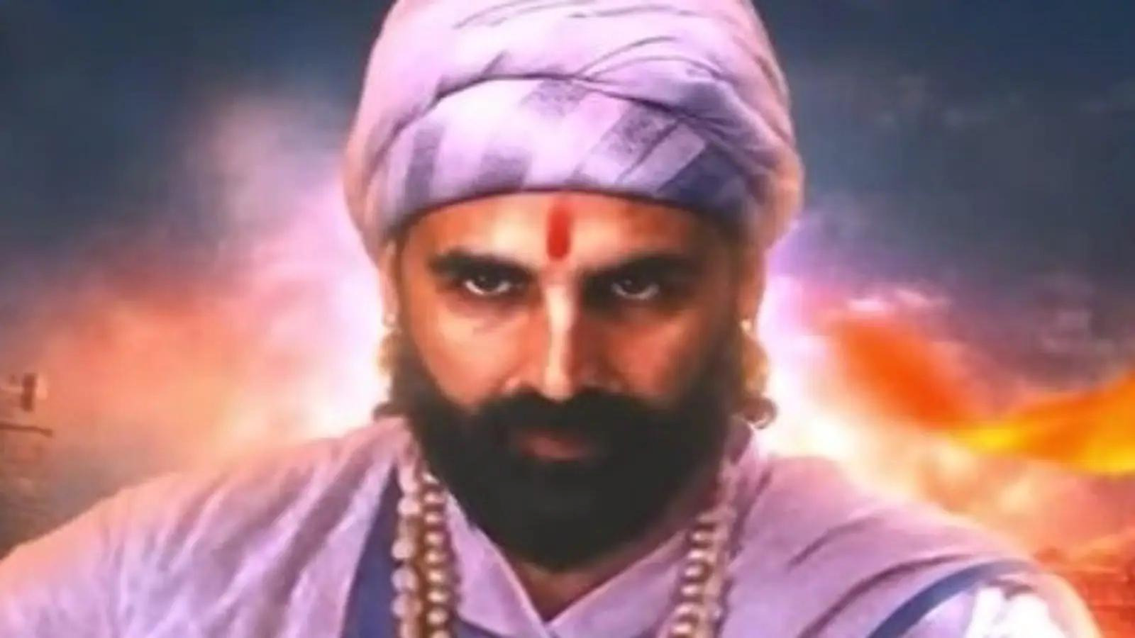 Akshay Kumars First Look As Chhatrapati Shivaji Maharaj Out Netizens