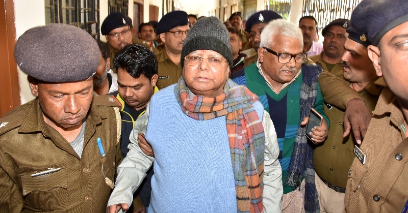 Fodder Scam Former Rjd Supremo Lalu Prasad Yadav Gets Year Jail Term