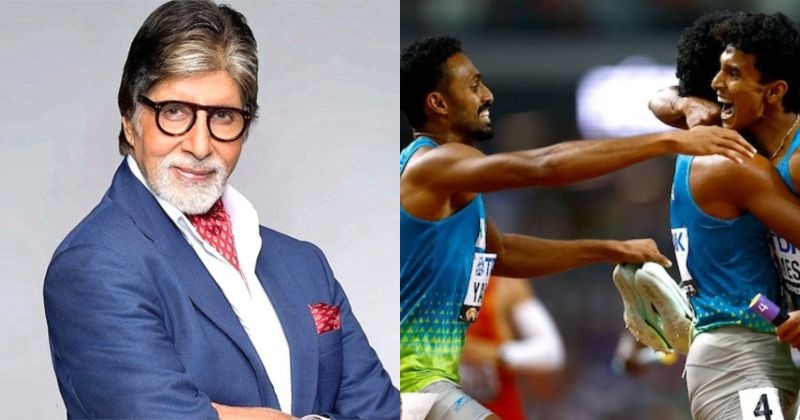 Amitabh Bachchan Praise Mens X M Relay Team Criticizes Commentator