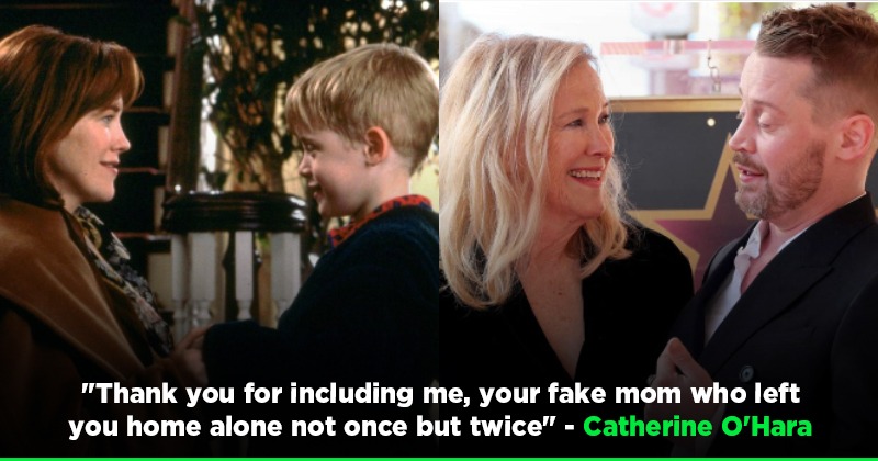 Home Alone Macaulay Culkins Emotional Reunion With On Screen Mom