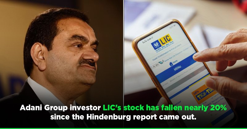 Lic Stock Hits New All Time Low Amid Adani Bloodbath