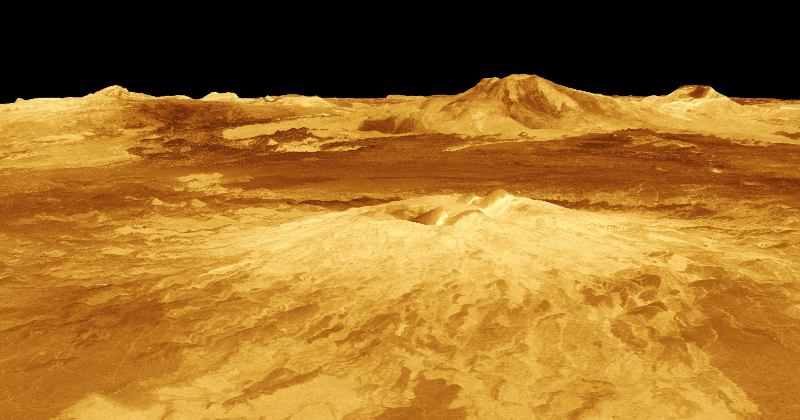 Active Volcano Found On Venus According To A New Study