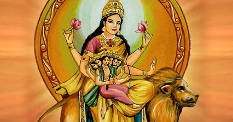 Th Day Of Shardiya Navratri Maa Skandamata Puja In Hindi