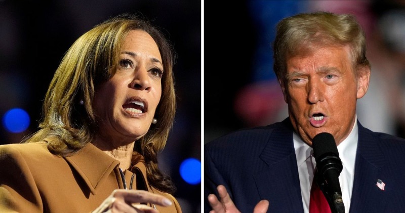 Trump vs Harris net worth नटवरथ क ममल म Donald Trump और Kamala