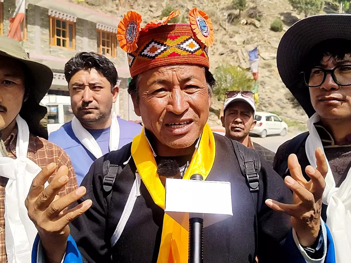 Sonam Wangchuk Detained While Marching To Delhi From Leh - More details her