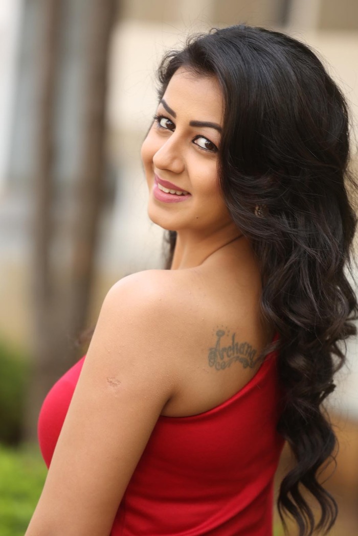 Nikki Galarani Sizzling Photos In Red Hd Latest Tamil Actress Telugu