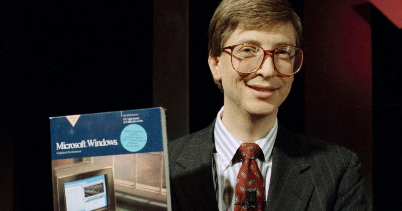 Years Ago Year Old Bill Gates Launched An Operating System That