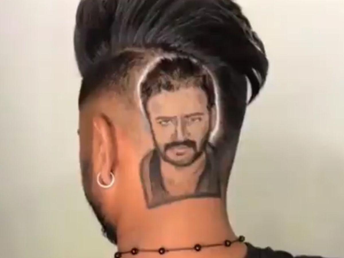 Watch: Times-lapse Of Ajay Devgn's Punjabi Fans Getting Haircut With His  Face On Their Heads