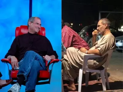 Steve Jobs doppelganger