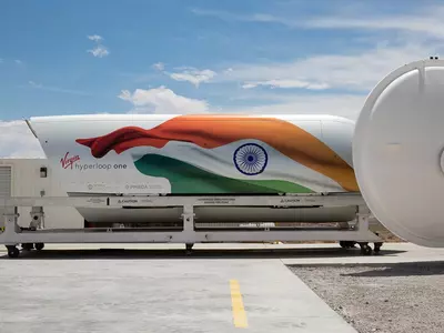 Virgin Hyperloop One, Hyperloop India, Hyperloop Mumbai Route, Mumbai Pune Hyperloop, Hyperloop Indi