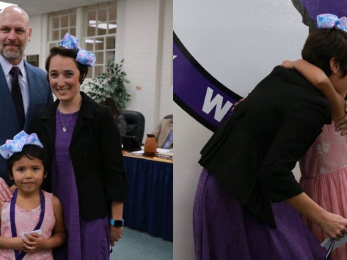 Teacher Cuts Her Own Hair Short After Her 5YO Student Is Bullied For