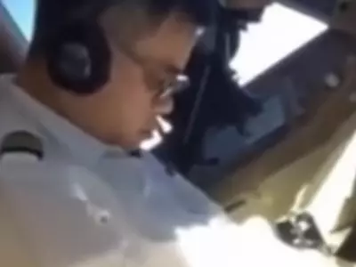 Pilot Falls Asleep,