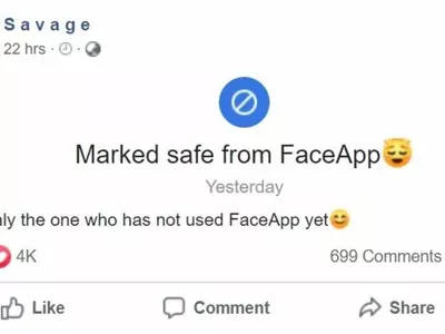 FaceApp safe