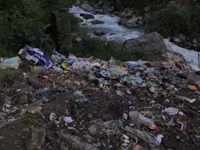 Garbage In Manali