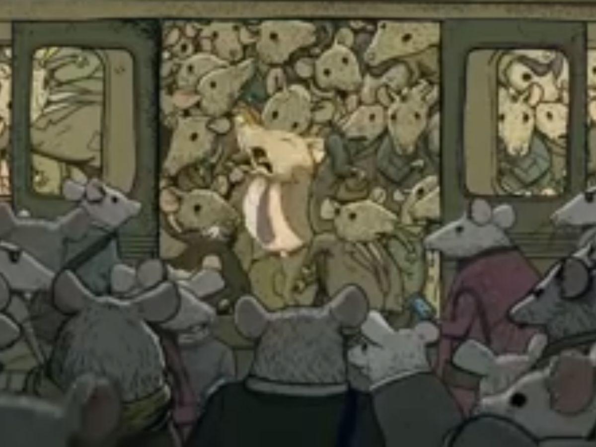 А морале крысиный бег 4. Стив Каттс иллюстрации. Steve cutts Moby.