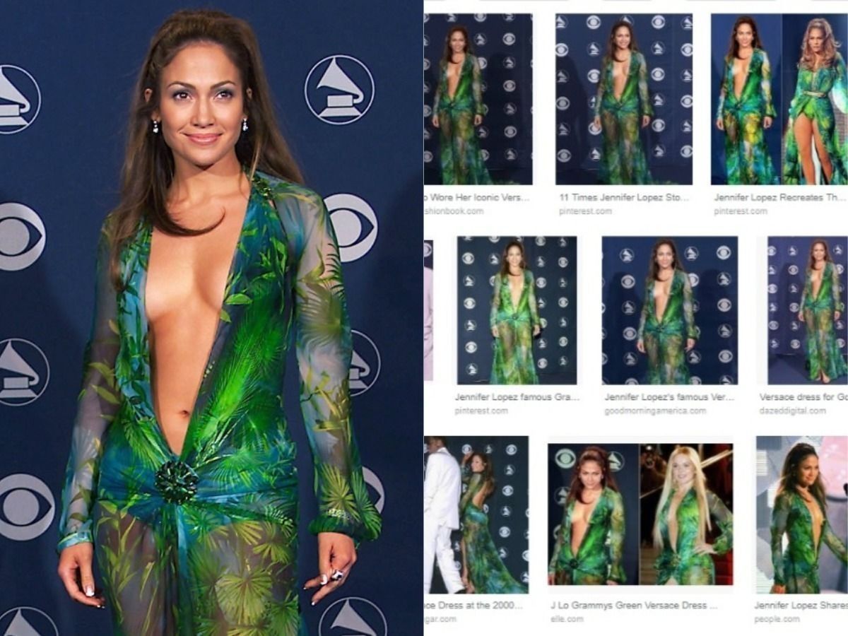 jlo grammy dress 2000