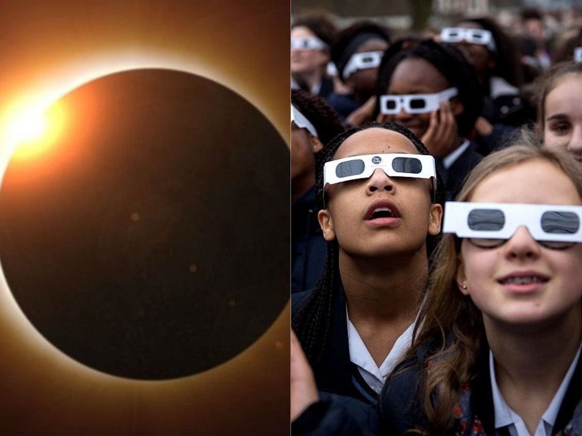 how to see the eclipse without looking at the sun