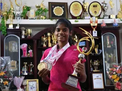 tamil nadu girl wins gold