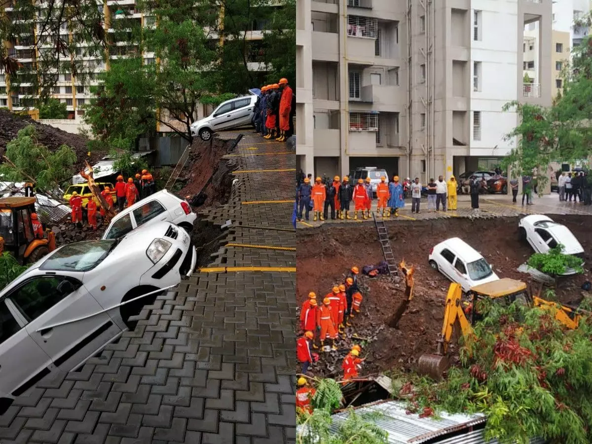 Pune Wall Collapse Pune Wall Collapse