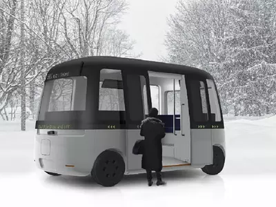 Autonomous Technology, Autonomous Shuttle Bus, Self Driving Technology, Autonomous Bus, Autonomous M