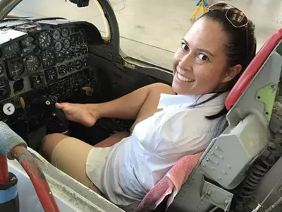 Jessica Cox Licensed Pilot