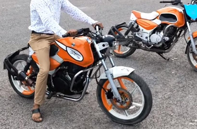 hero splendor plus simple modified