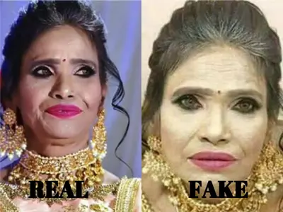 Ranu Mondal Makeup