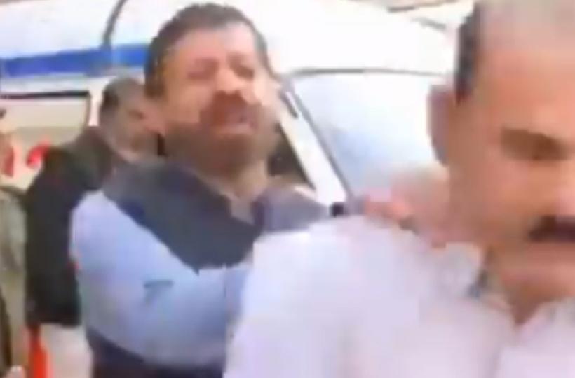 Video: Pakistani Journalist Angrily Pushes A Man Standing In Front Of The  Camera