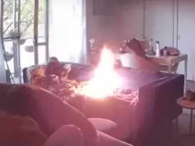 Couch fire