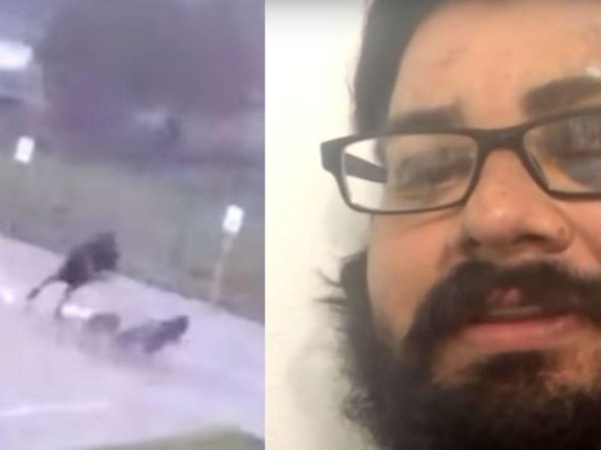 Texas Man Gets Struck By Lightning While Walking His Dogs, Footage Goes  Viral