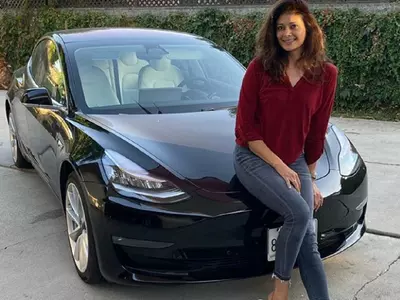 Tesla Model 3, Elon Musk, Pooja Batra Tesla, Pooja Batra New Car, Bollywood Celeb Cars, Celebrities