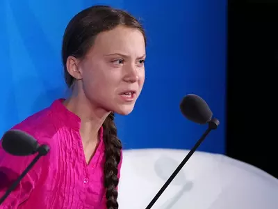 Greta Thunberg UN Speech, Greta Thunberg Electric Car, Arnold Schwarzenegger Electric Car, Climate C