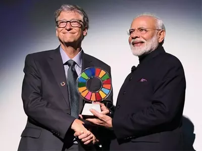 Narendra Modi Bill Gates