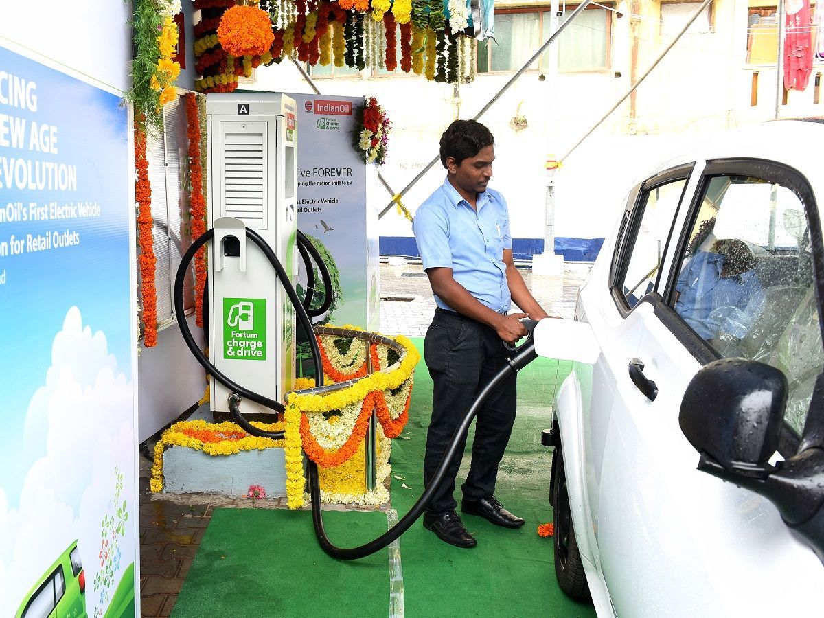 Indian oil hotsell electric charging station