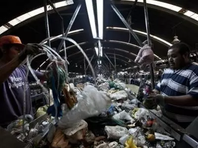 World's largest trash dump