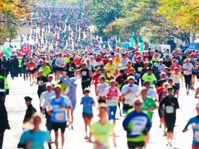 NYC Marathon has clear path through Central Park