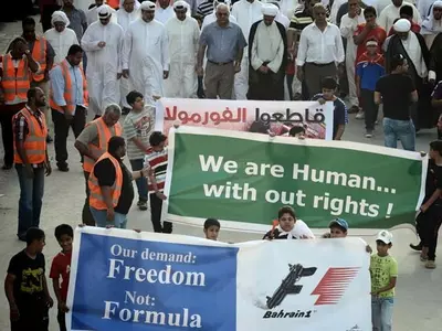 Bahrain hit by violent protests ahead of Sunday Grand Prix