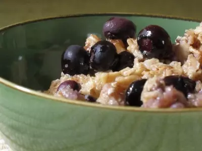 fruit packed oatmeal
