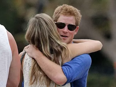 Prince Harry now seen hugging blonde model