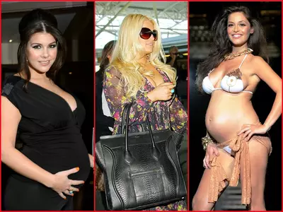 Pregnant Football WAGs
