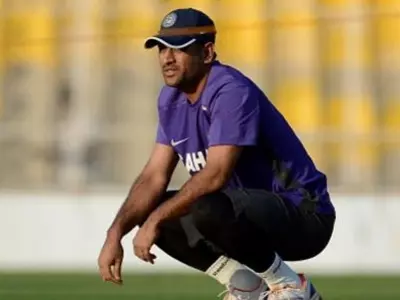 Dhoni, Curator Avoid Each Other