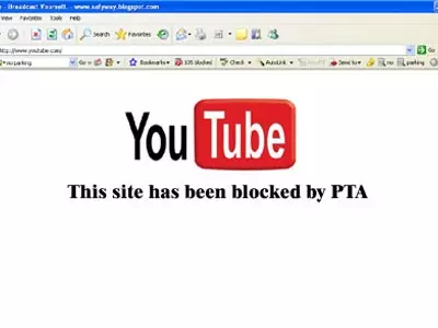 YouTube blocked