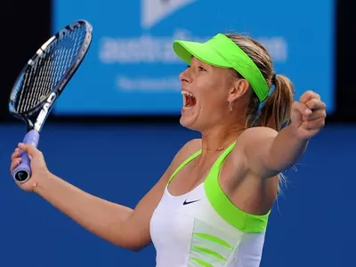 Sharapova in Australian Open final