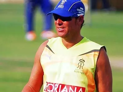 Warne in spin after run-in with cyclist