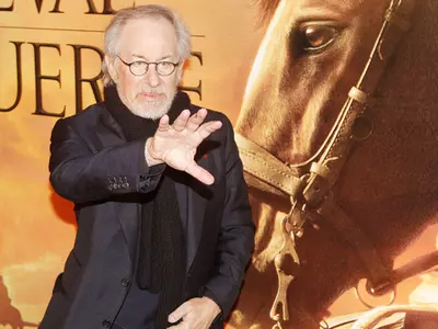 What made Steven Spielberg cry?