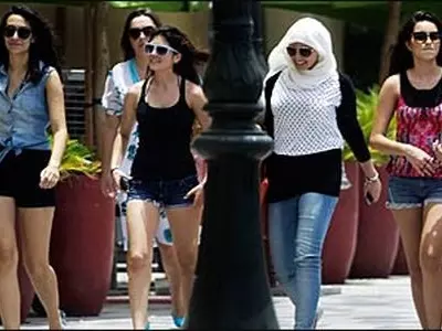 Twitter campaign against hot pants in UAE malls