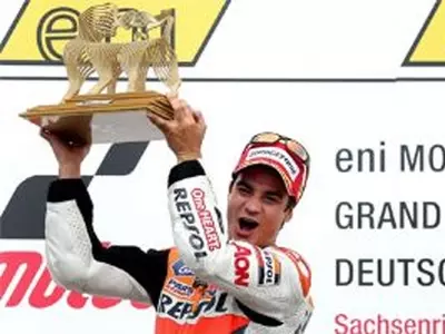 Dani Pedrosa wins German MotoGP