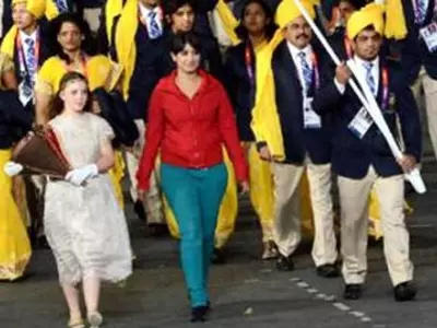 India clueless about mystery woman at march past