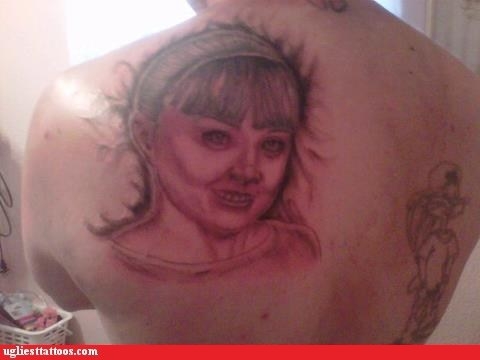 Artist gets purposefully bad Ariana Grande tattoo with terrible giant  forehead